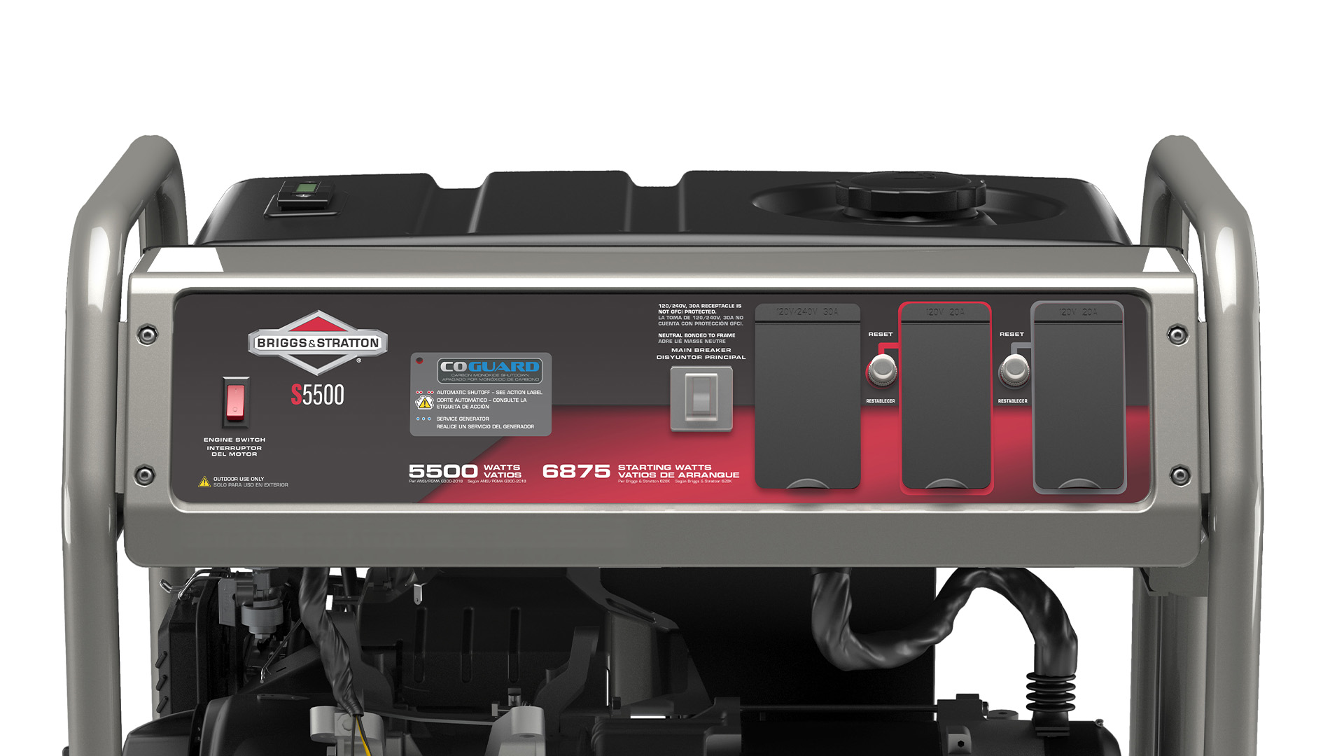 Briggs and stratton generator outlet 5500